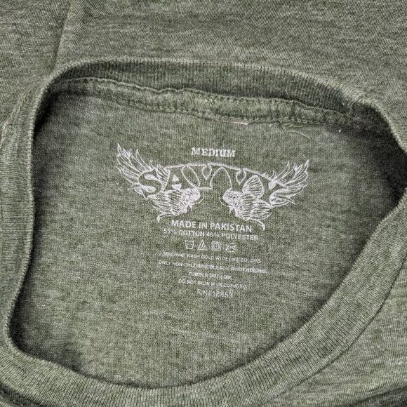 Savvy Brand Mountain Dew Graphic Print Green T-Shirt Men's Size Medium - Picture 4 of 4